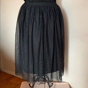 Black Tulle XXL Skirt